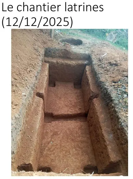 CHANTIER LATRINES DECEMBRE 2025